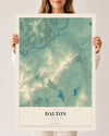 Map of Dalton, New Hampshire, 24 x 36 inch unframed archival matte print