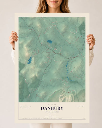 NH Current Atlas 2026 | Danbury | 24" x 36" | Archival Matte Print