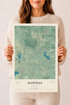 NH Current Atlas 2026 | Danville | 12" x 18" | Archival Matte Print