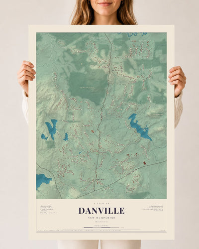NH Current Atlas 2026 | Danville | 24" x 36" | Archival Matte Print