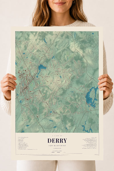 NH Current Atlas 2026 | Derry | 18" x 24" | Archival Matte Print