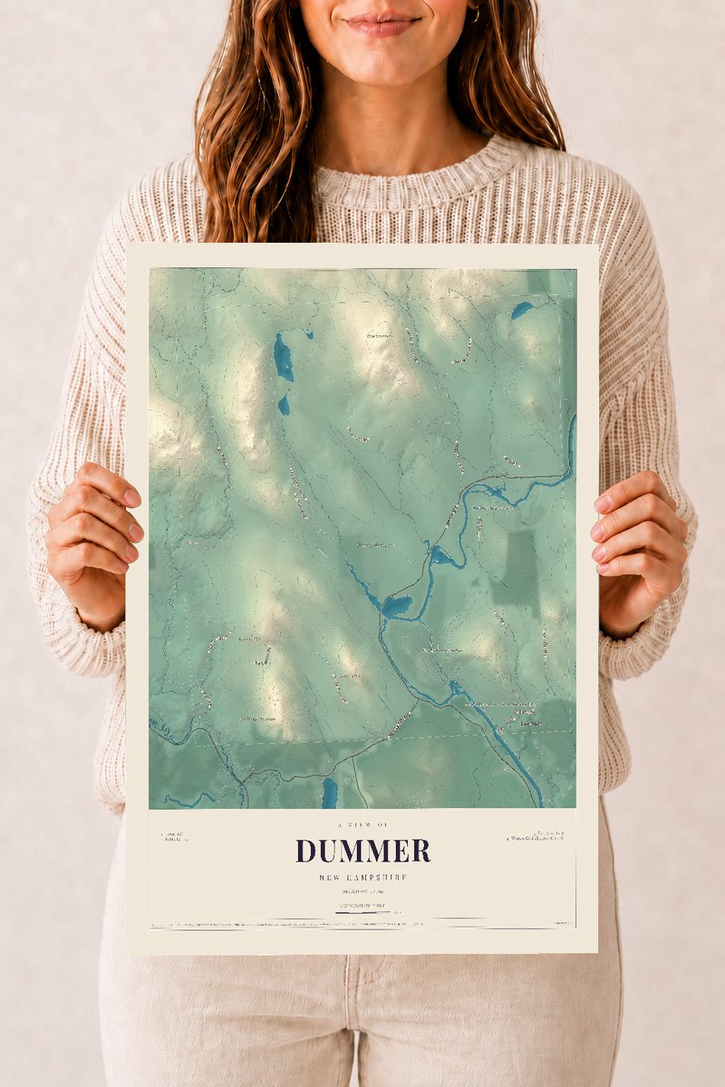 NH Current Atlas 2026 | Dummer | 12" x 18" | Archival Matte Print