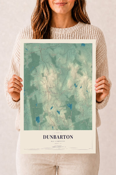 NH Current Atlas 2026 | Dunbarton | 12" x 18" | Archival Matte Print