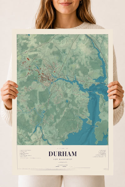 NH Current Atlas 2026 | Durham | 18" x 24" | Archival Matte Print