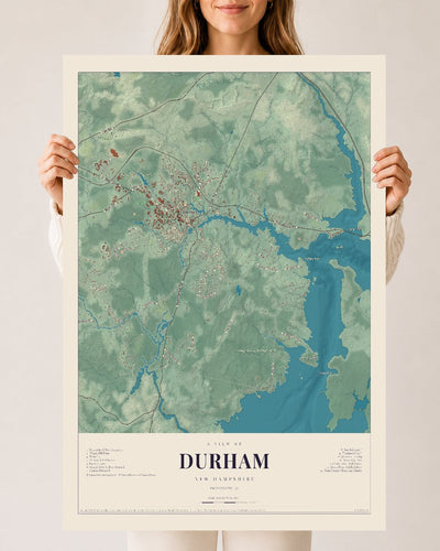 NH Current Atlas 2026 | Durham | 24" x 36" | Archival Matte Print