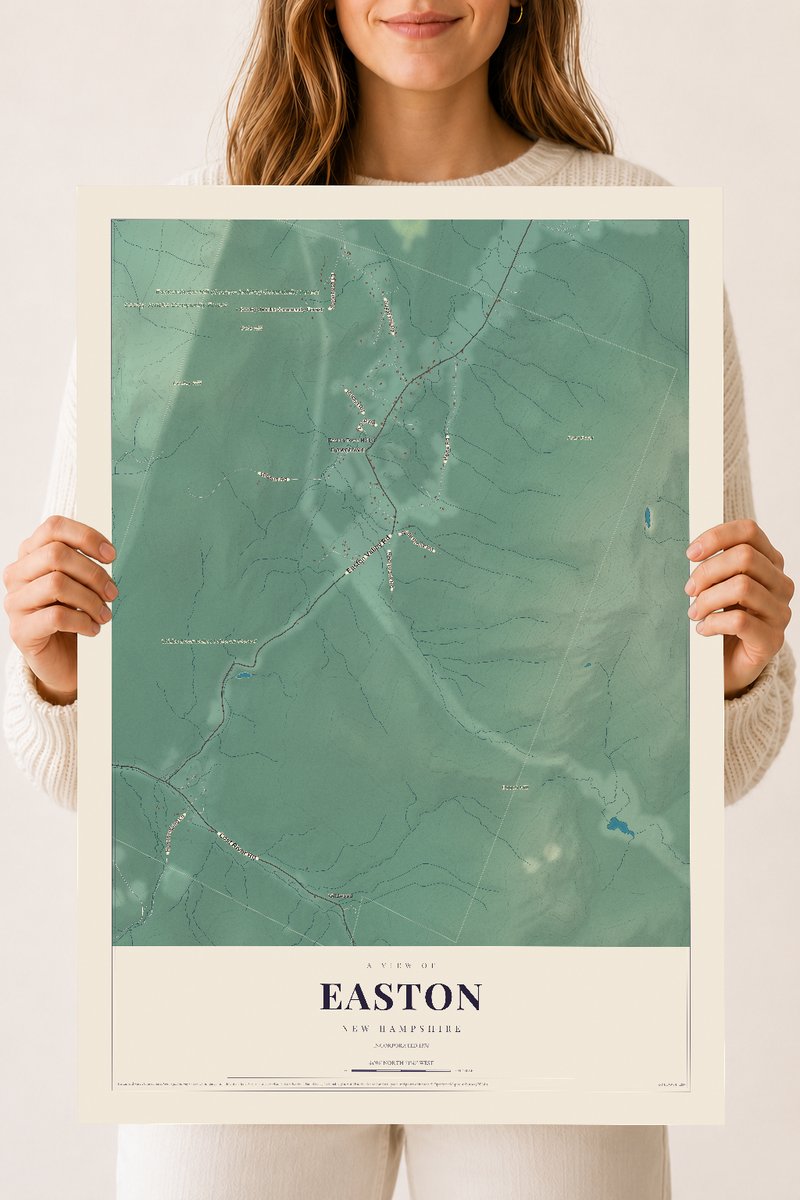 NH Current Atlas 2026 | Easton | 18" x 24" | Archival Matte Print