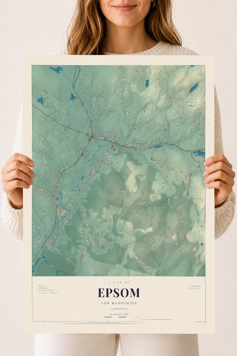NH Current Atlas 2026 | Epsom | 18" x 24" | Archival Matte Print
