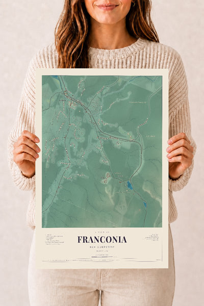 NH Current Atlas 2026 | Franconia | 12" x 18" | Archival Matte Print