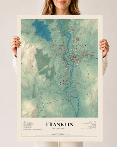 NH Current Atlas 2026 | Franklin | 24" x 36" | Archival Matte Print