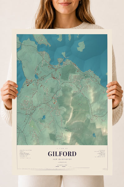 NH Current Atlas 2026 | Gilford | 18" x 24" | Archival Matte Print