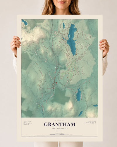 NH Current Atlas 2026 | Grantham | 24" x 36" | Archival Matte Print