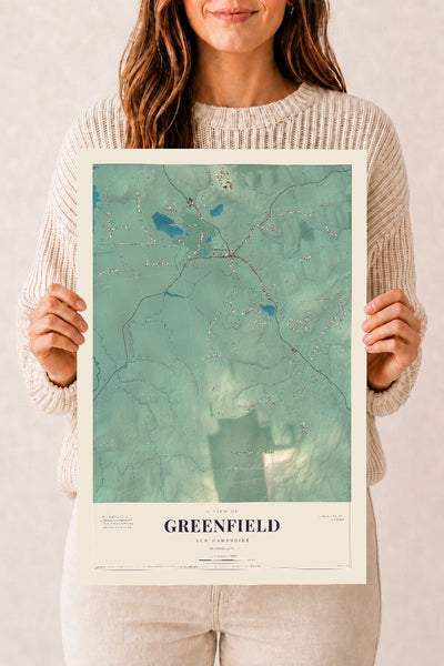 NH Current Atlas 2026 | Greenfield | 12" x 18" | Archival Matte Print