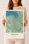 NH Current Atlas 2026 | Greenland | 12" x 18" | Archival Matte Print