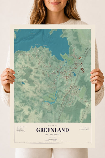 NH Current Atlas 2026 | Greenland | 18" x 24" | Archival Matte Print