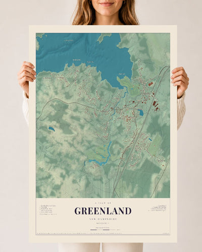 NH Current Atlas 2026 | Greenland | 24" x 36" | Archival Matte Print