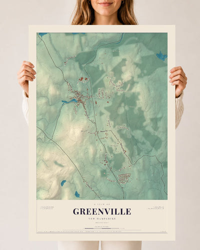 NH Current Atlas 2026 | Greenville | 24" x 36" | Archival Matte Print