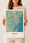 NH Current Atlas 2026 | Hampton | 12" x 18" | Archival Matte Print