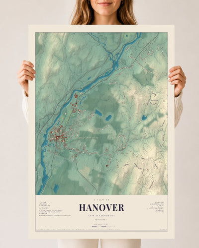 NH Current Atlas 2026 | Hanover | 24" x 36" | Archival Matte Print