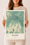 NH Current Atlas 2026 | Henniker | 12" x 18" | Archival Matte Print