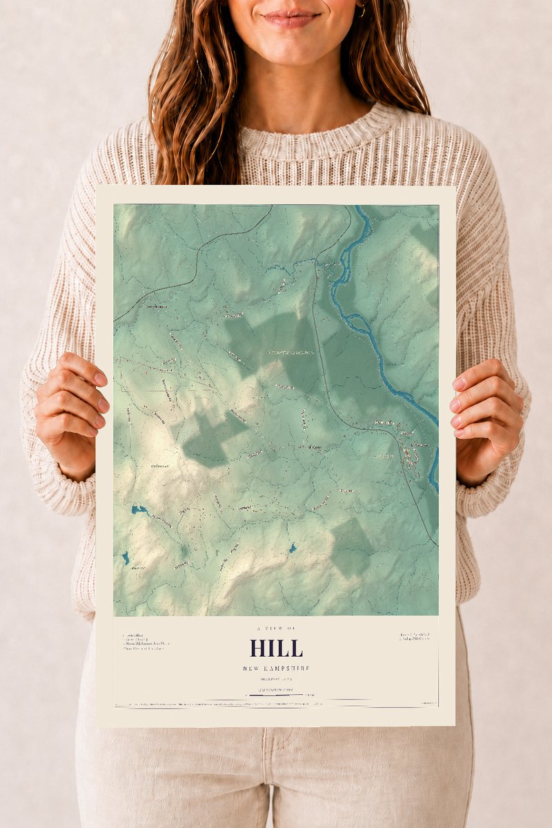NH Current Atlas 2026 | Hill | 12" x 18" | Archival Matte Print
