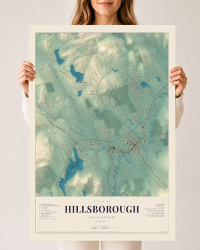 NH Current Atlas 2026 | Hillsborough | 24" x 36" | Archival Matte Print