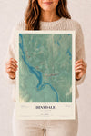 NH Current Atlas 2026 | Hinsdale | 12" x 18" | Archival Matte Print