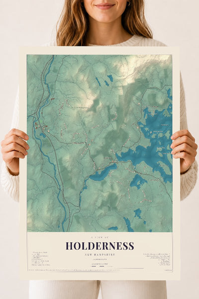 NH Current Atlas 2026 | Holderness | 18" x 24" | Archival Matte Print