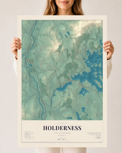 NH Current Atlas 2026 | Holderness | 24" x 36" | Archival Matte Print