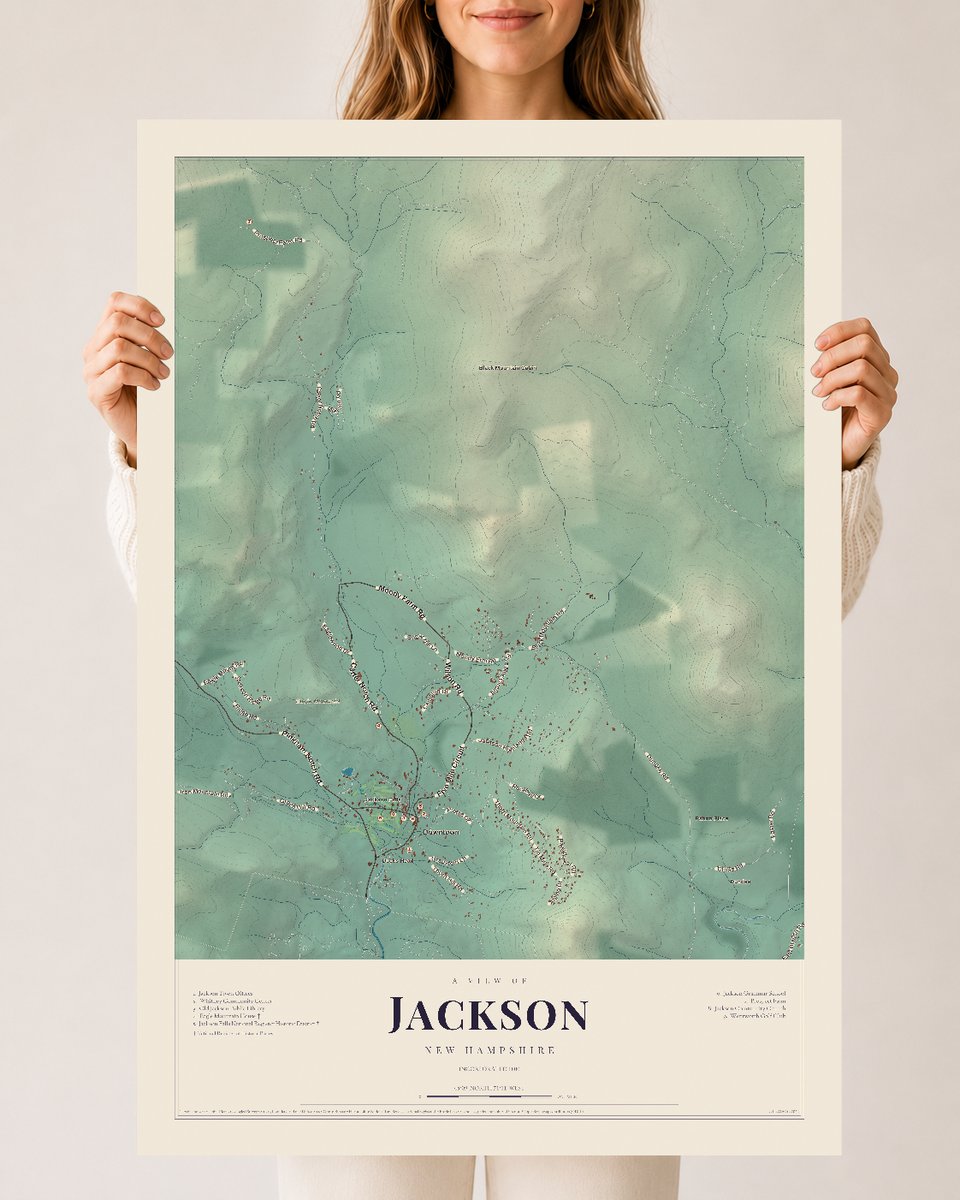 NH Current Atlas 2026 | Jackson | 24" x 36" | Archival Matte Print