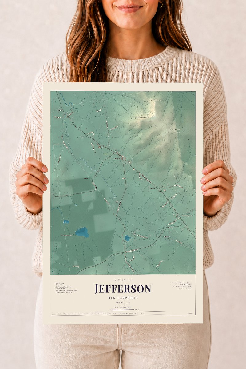 NH Current Atlas 2026 | Jefferson | 12" x 18" | Archival Matte Print