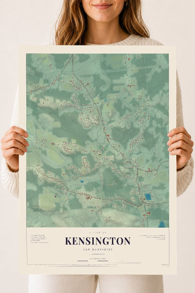 NH Current Atlas 2026 | Kensington | 18" x 24" | Archival Matte Print