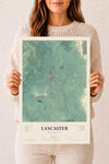 NH Current Atlas 2026 | Lancaster | 12" x 18" | Archival Matte Print