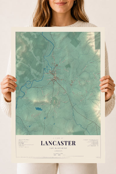 NH Current Atlas 2026 | Lancaster | 18" x 24" | Archival Matte Print