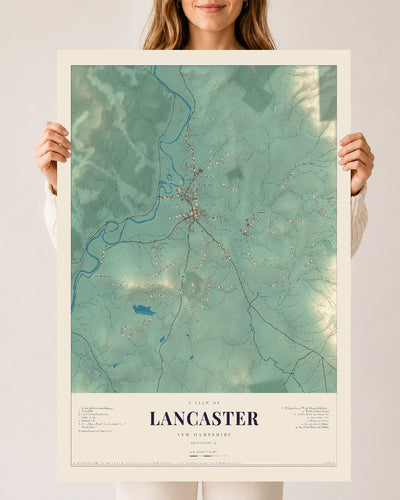 NH Current Atlas 2026 | Lancaster | 24" x 36" | Archival Matte Print