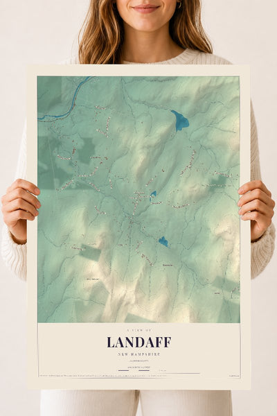 NH Current Atlas 2026 | Landaff | 18" x 24" | Archival Matte Print