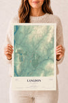 NH Current Atlas 2026 | Langdon | 12" x 18" | Archival Matte Print