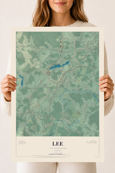 NH Current Atlas 2026 | Lee | 18" x 24" | Archival Matte Print