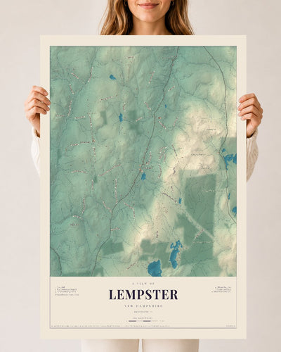 NH Current Atlas 2026 | Lempster | 24" x 36" | Archival Matte Print