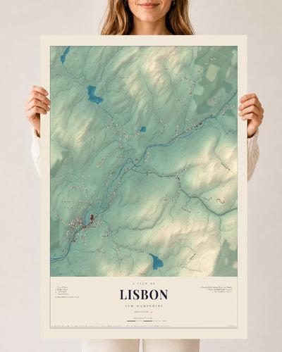 NH Current Atlas 2026 | Lisbon | 24" x 36" | Archival Matte Print