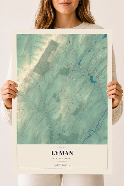NH Current Atlas 2026 | Lyman | 18" x 24" | Archival Matte Print