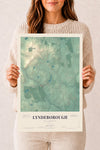 NH Current Atlas 2026 | Lyndeborough | 12" x 18" | Archival Matte Print