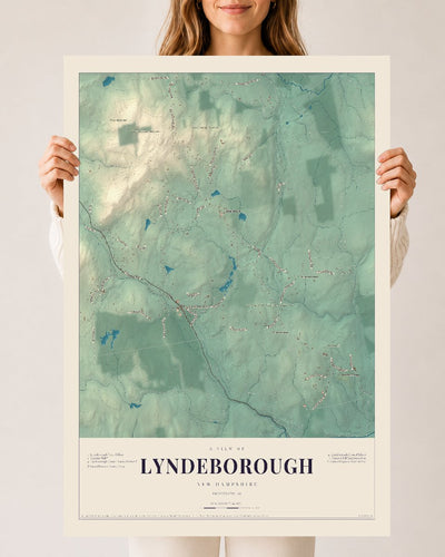 NH Current Atlas 2026 | Lyndeborough | 24" x 36" | Archival Matte Print