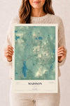 NH Current Atlas 2026 | Madison | 12" x 18" | Archival Matte Print