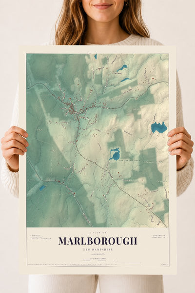 NH Current Atlas 2026 | Marlborough | 18" x 24" | Archival Matte Print