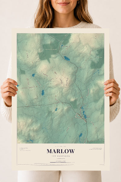 NH Current Atlas 2026 | Marlow | 18" x 24" | Archival Matte Print