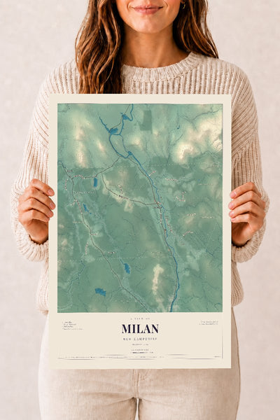 NH Current Atlas 2026 | Milan | 12" x 18" | Archival Matte Print