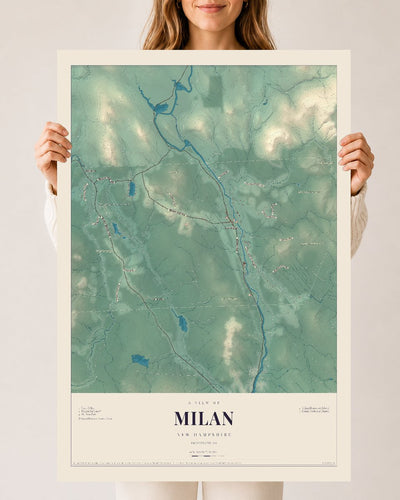 NH Current Atlas 2026 | Milan | 24" x 36" | Archival Matte Print