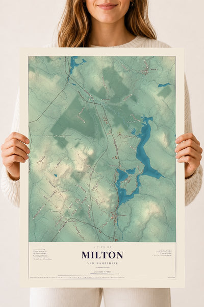 NH Current Atlas 2026 | Milton | 18" x 24" | Archival Matte Print