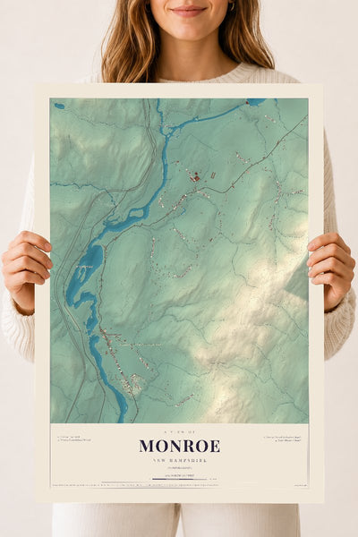 NH Current Atlas 2026 | Monroe | 18" x 24" | Archival Matte Print
