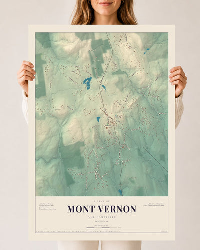NH Current Atlas 2026 | Mont Vernon | 24" x 36" | Archival Matte Print